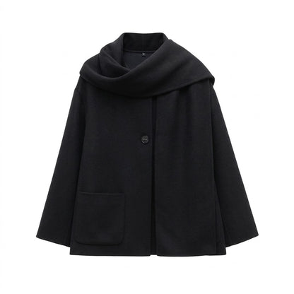 Manteau Élégance avec Col Châle